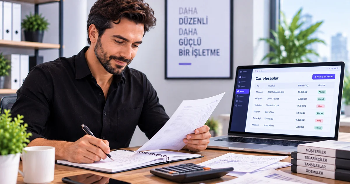 Cari Hesap Nasıl Tutulur? KOBİ'ler İçin Adım Adım Rehber