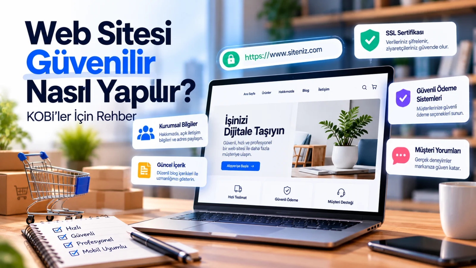 Web Sitesi Güvenilir Nasıl Yapılır? KOBİ'ler İçin Rehber